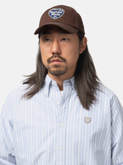 Human Made 6Panel Twill Cap Brown, Caps