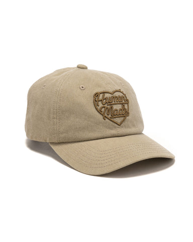 Human Made 6Panel Twill Cap #1 Beige, Headwear