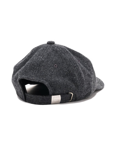 Human Made 6Panel Wool Cap Charcoal, Headwear