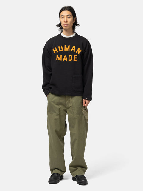 Human Made Adjustable Sweatshirt Black, Sweatshirts