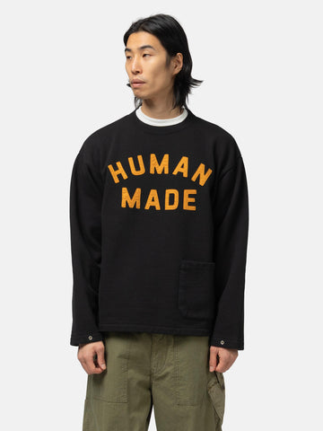 Human Made Adjustable Sweatshirt Black, Sweatshirts