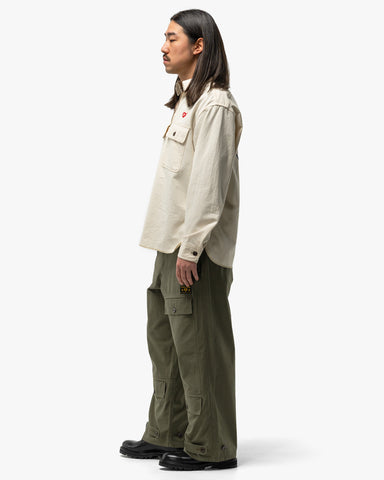 Human Made Air Force Pants Olive Drab, Bottoms