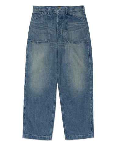 Baggy Denim Pants Indigo - HAVEN