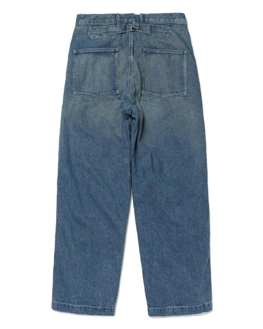 Baggy Denim Pants Indigo - HAVEN