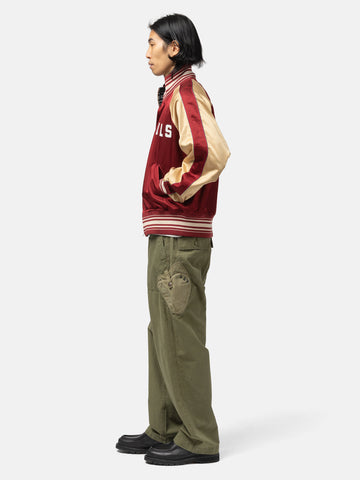 Human Made Baker Pants Olive Drab, Pants