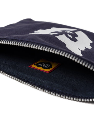 Human Made Bank Pouch Navy, Accessories