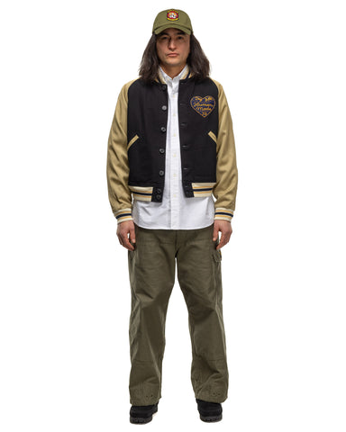 Human Made Baseball Jacket Navy, Outerwear