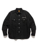 Human Made Cotton Twill Shirt Black, Shirts