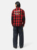 Human Made Check Half-Zip Shirt Red, Shirts