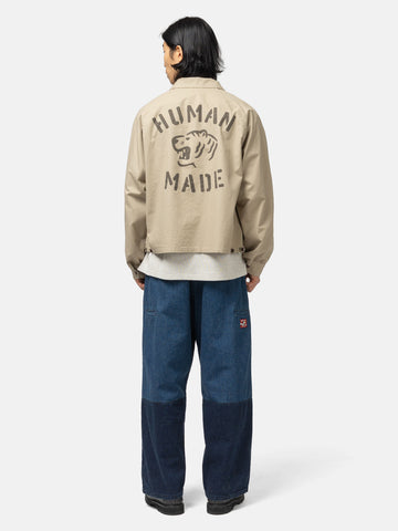 Human Made Cotton Flight Jacket Beige, Jackets