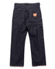 Human Made Denim Work Pants Past Rigid Indigo, Bottoms