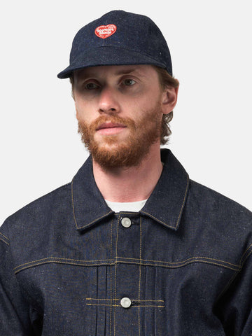 Human Made Denim Cap Indigo, Caps