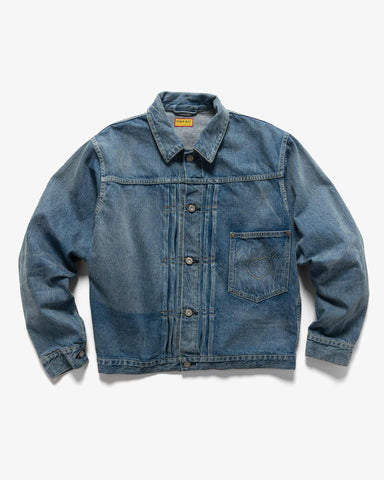 Human Made Denim Work Jacket Future  Indigo, Outerwear