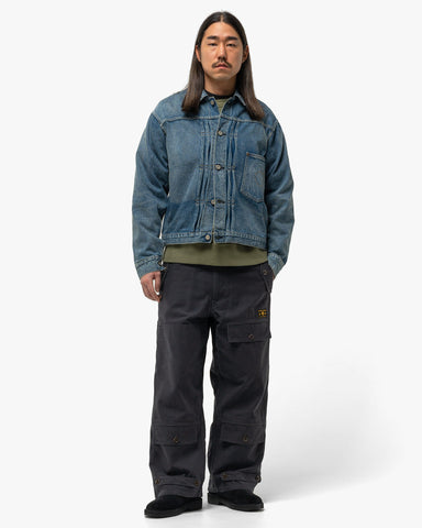 Human Made Denim Work Jacket Future  Indigo, Outerwear