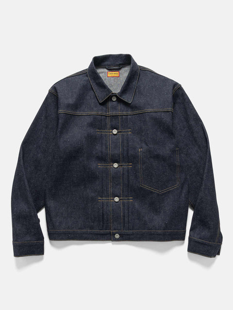 Human Made Denim Work Jacket Past Indigo, Denim Jackets