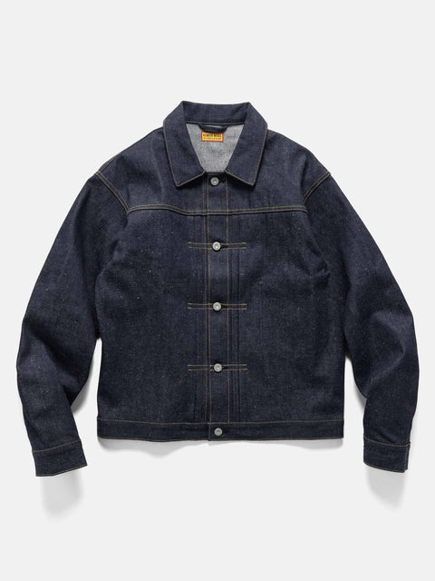 Human Made Denim Work Jacket Past Indigo, Trucker Jackets