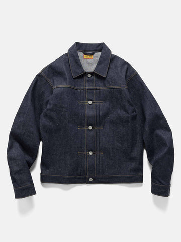 Human Made Denim Work Jacket Past Indigo, Trucker Jackets