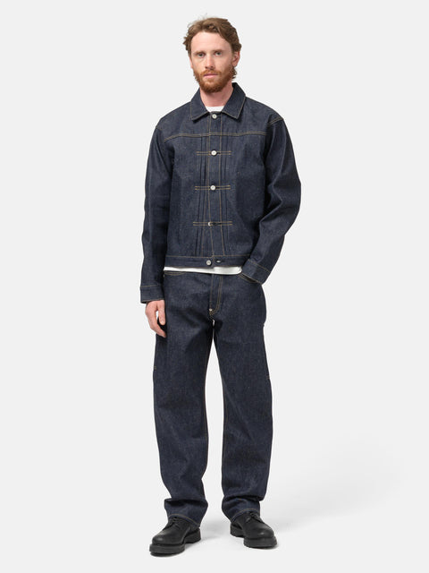 Human Made Denim Work Jacket Past Indigo, Trucker Jackets