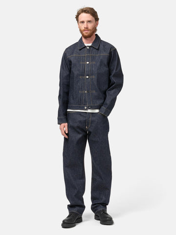 Human Made Denim Work Jacket Past Indigo, Trucker Jackets