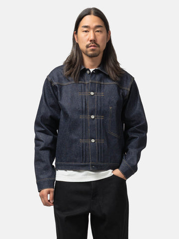 Human Made Denim Work Jacket Past Indigo, Denim Jackets