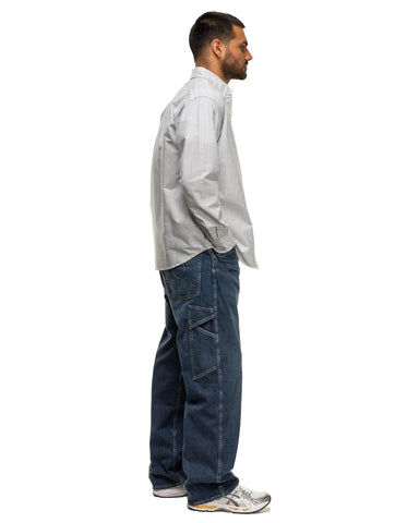 Human Made Denim Work Pants Indigo, Bottoms