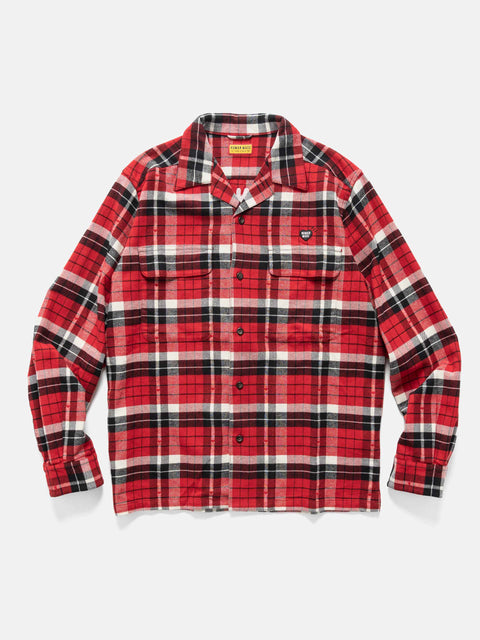 Human Made Flannel Check Shirt Red, Shirts