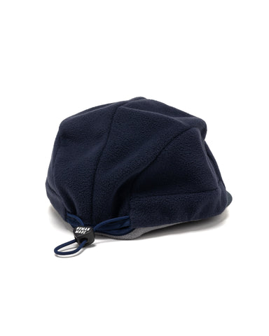 Human Made Fleece Cap Navy, Headwear