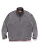 Human Made Fleece Half-Zip Shirt Grey, Sweaters