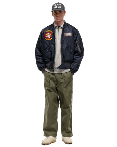 Human Made Flight Jacket Navy, Outerwear