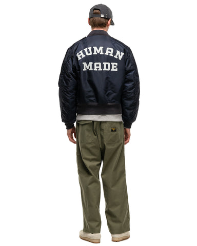 Human Made Flight Jacket Navy, Outerwear