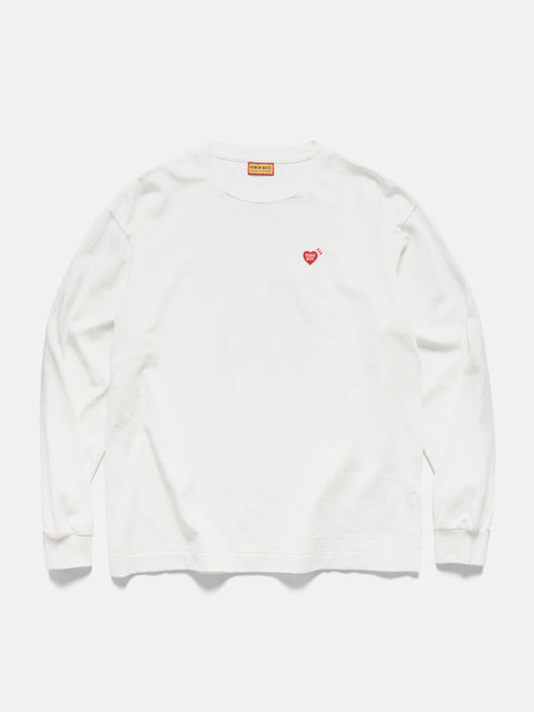 Human Made Graphic L/S T-Shirt White, T-Shirts