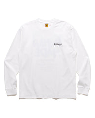 Graphic L/S T-Shirt #01 White - HAVEN