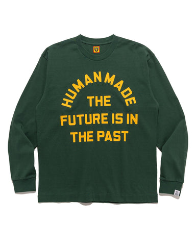 Graphic L/S T-Shirt #04 Green - HAVEN