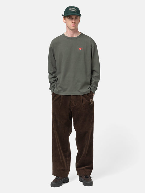 Human Made Graphic L/S T-Shirt #4 Charcoal, T-Shirts