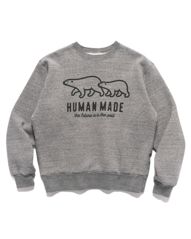 Human Made Graphic Sweatshirt Grey, Sweaters