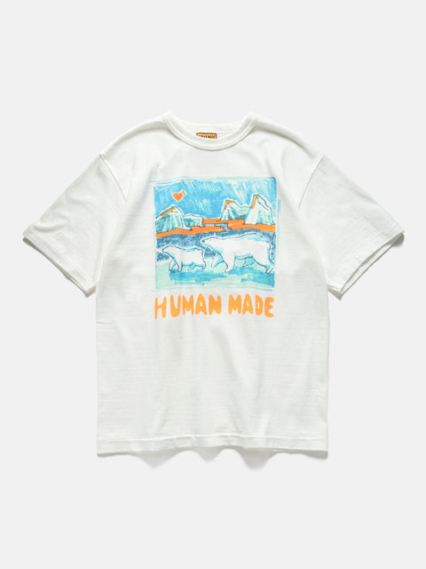 Human Made Graphic T-Shirt White #7, T-Shirts