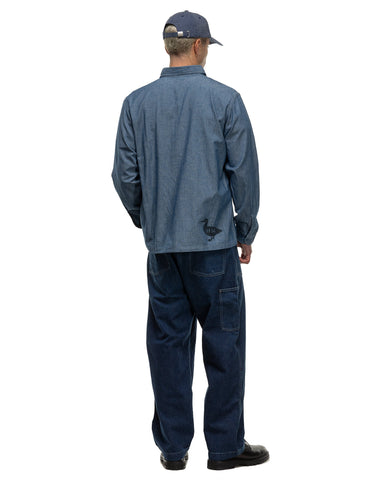 Human Made Military Chambray Shirt Indigo, Shirts