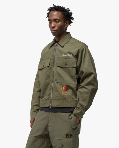 Human Made Military Jacket  Olive Drab, Outerwear