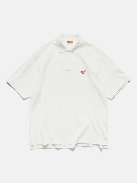 Human Made Polo Shirt White, Polos