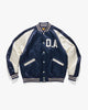 Human Made Satin Stadium Jacket  Navy, Outerwear