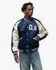 Human Made Satin Stadium Jacket  Navy, Outerwear