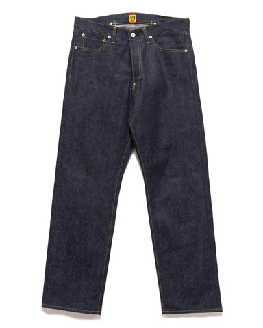 Human Made Straight Denim Pants Rigid Indigo, Bottoms