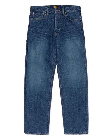 Straight Denim Pants Indigo - HAVEN