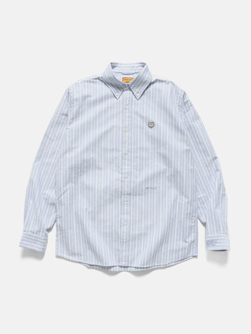 Human Made Stripe Ox B.D Shirt Blue, Shirts