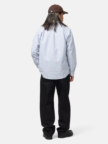 Human Made Stripe Ox B.D Shirt Blue, Shirts