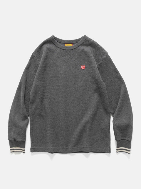 Human Made Thermal L/S T-Shirt Charcoal, Thermals