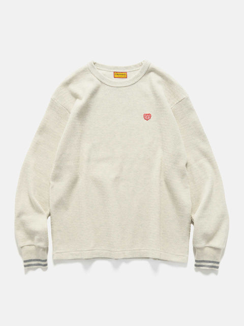 Human Made Thermal L/S T-Shirt White, Thermals