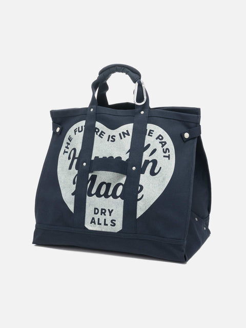 Human Made Tote Bag Large Navy, Tote Bags
