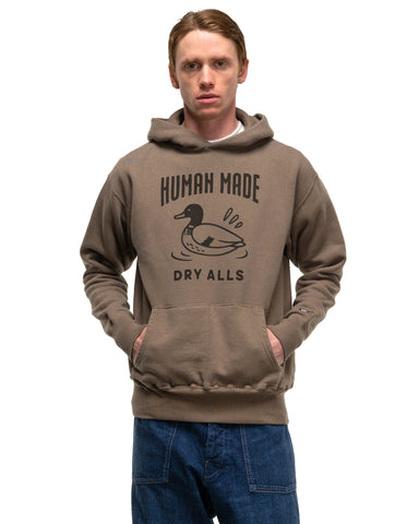 Human Made Tsuriami Hoodie Brown, Sweaters