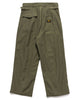 Human Made Wide Mechanic Pants Olive Drab, Bottoms